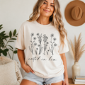 Rooted In Him Tee — hero front