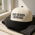 Make Heaven Crowded Two-Tone Trucker Hat - organic hero